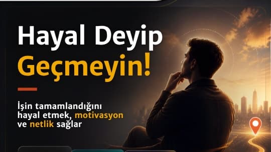Hayal Deyip Geçmeyin! İşin bittiği başarıldığı, iyi bir şekilde sonuçlandığını hayal etmek kişiye ne sağlar?