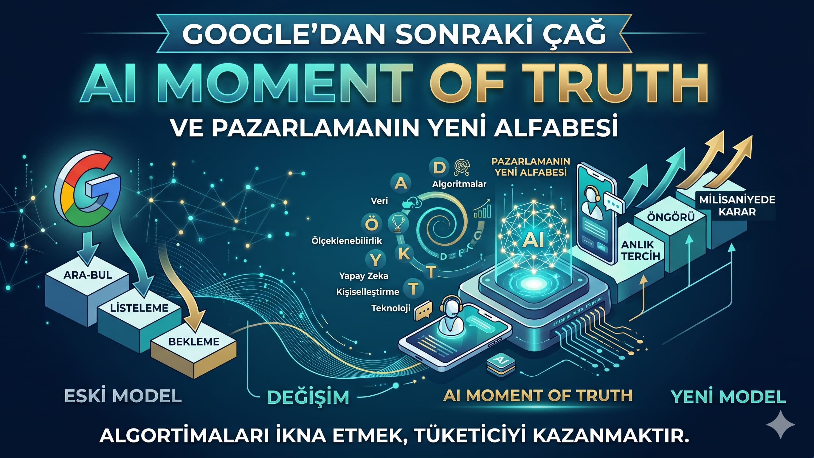 Google’dan Sonraki Çağ: "AI Moment of Truth" ve Pazarlamanın Yeni Alfabesi